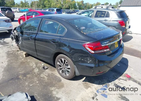 2014 Honda Civic Ex from USA, damaged, VIN 19XFB2F87EE009337